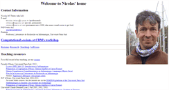 Desktop Screenshot of nicolas.thiery.name
